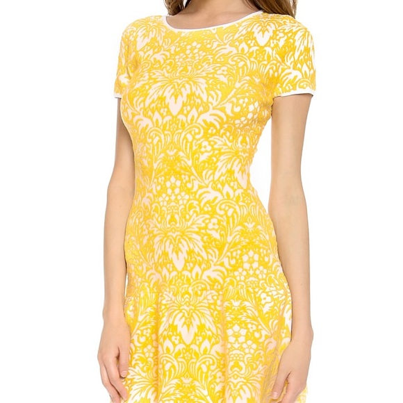BCBG Maxazria Yellow Dress - Picture 2 of 3
